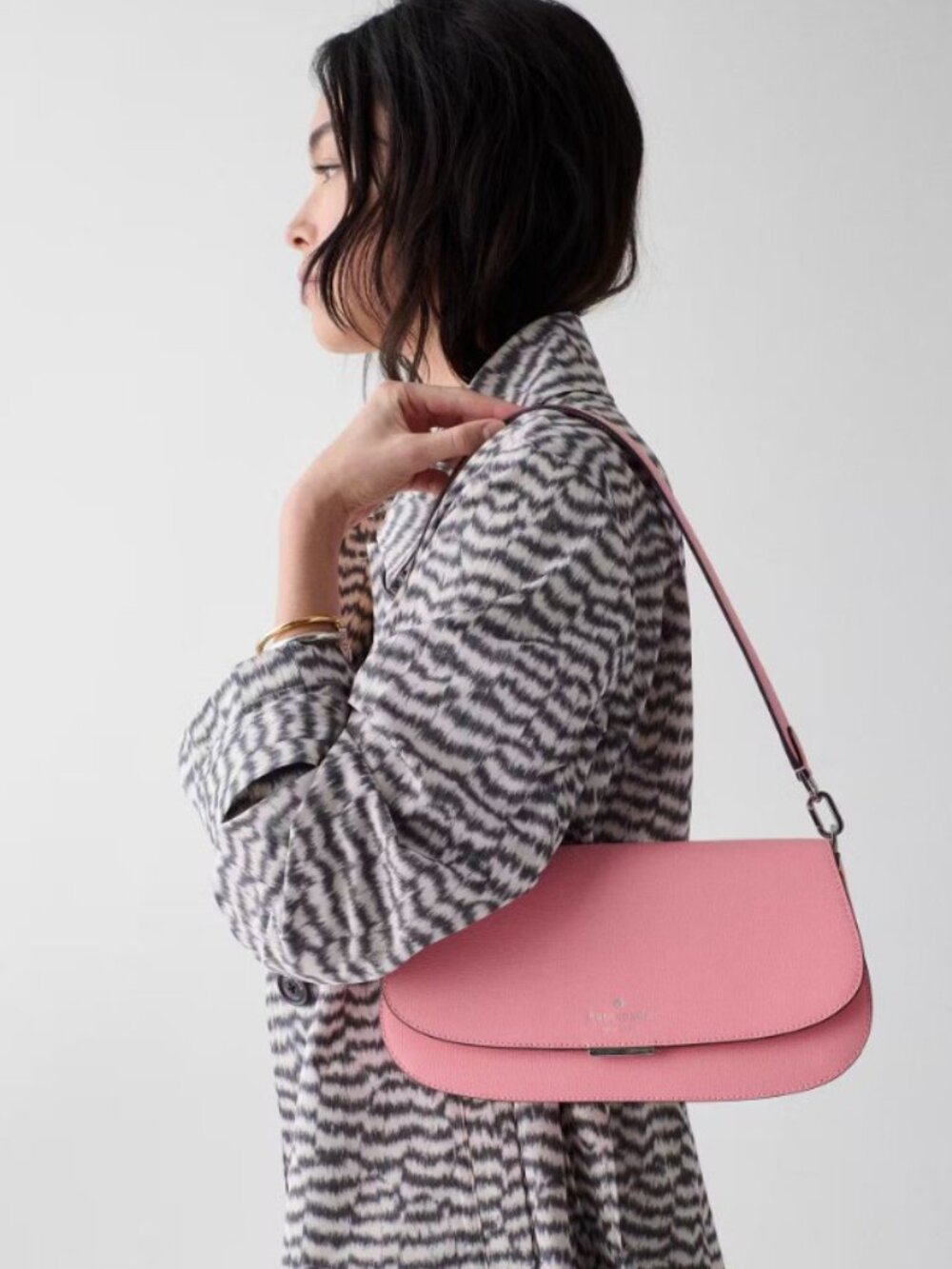 NWT Kate Spade Leather Shoulder Bag (Free Shipping) - Picture 3 of 4